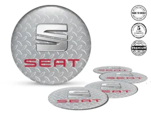 Seat Decalcomanie Cerchio Auto Edizione Stile Cupola Resina